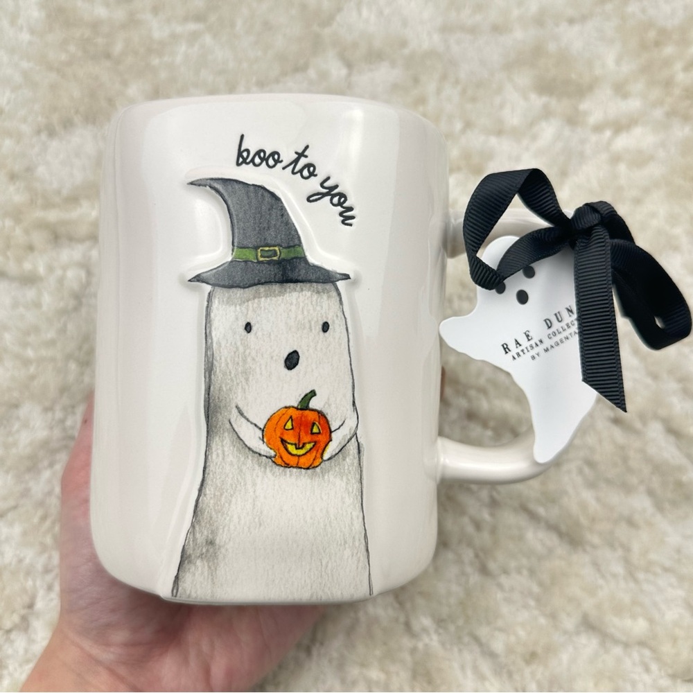 Rae Dunn Ghost Halloween Mug